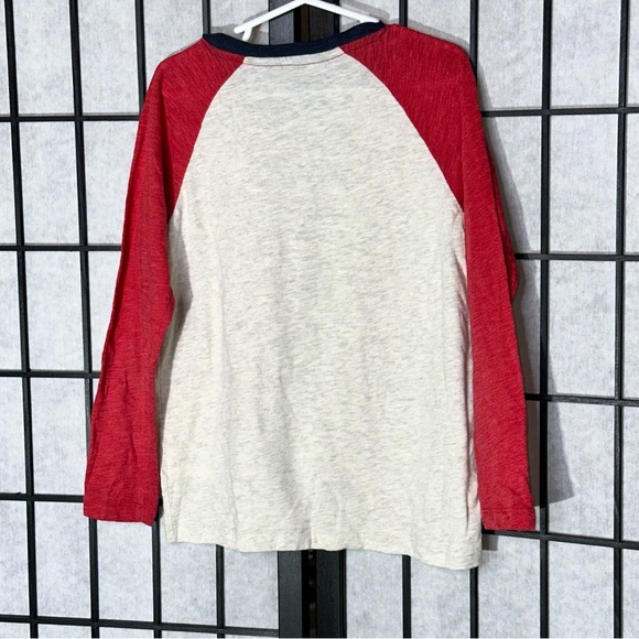 ๐ With Any Bundle ๐
Old Navy baseball Henley tee Red Grey Large - Picture 4 of 4